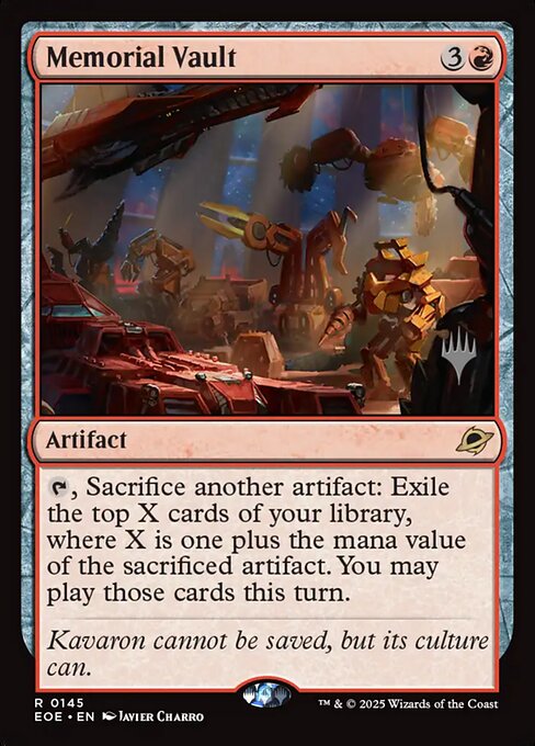 Memorial Vault - Edge of Eternities Promos