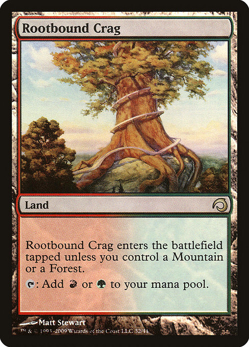 Rootbound Crag - Premium Deck Series: Slivers - Promo Foil