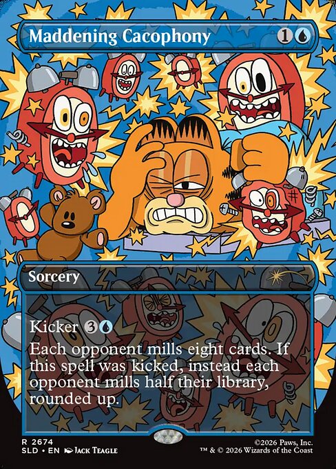 Maddening Cacophony - Secret Lair Drop - Borderless