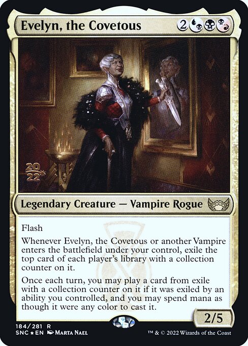 Evelyn, the Covetous - Streets of New Capenna Promos - Promo Foil