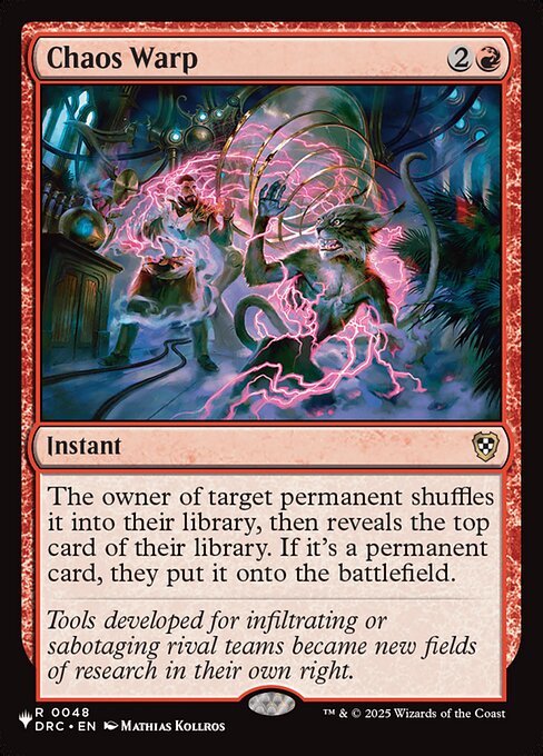 mtg warp cards World [Tenth Edition]  TokenMTG Each player puts all artifact Warp effect triggering one or