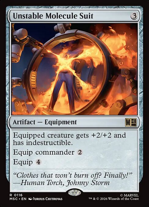 Unstable Molecule Suit - Marvel Super Heroes Commander