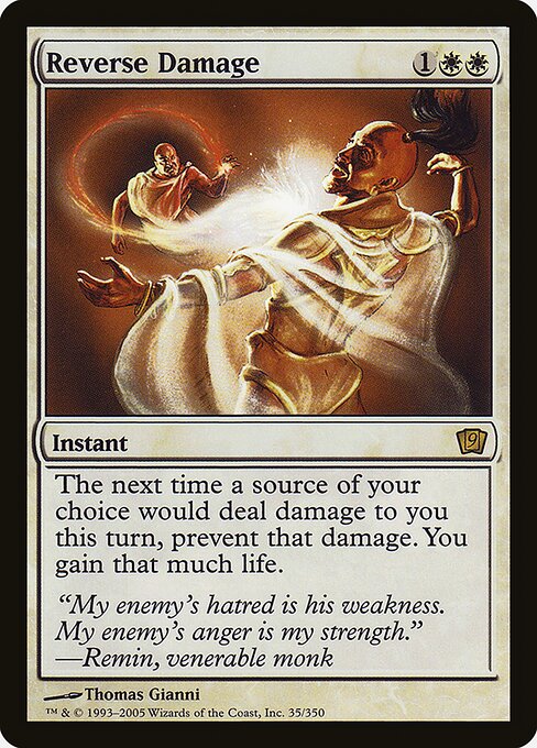 Reverse Damage - Ninth Edition - Promo Foil