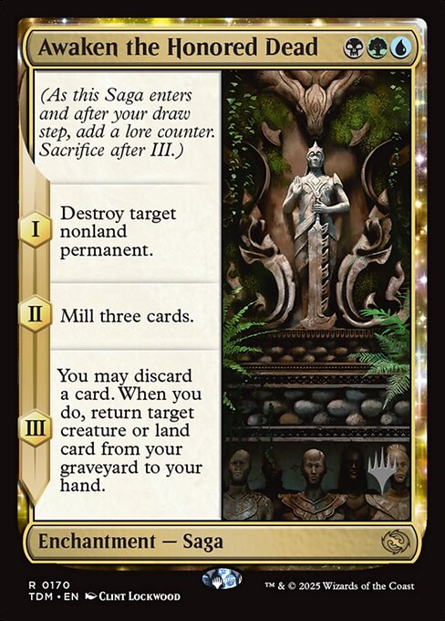 Awaken the Honored Dead - Tarkir: Dragonstorm Promos