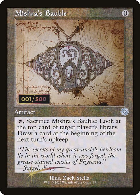Mishra's Bauble - The Brothers' War Retro Artifacts - Double Rainbow, Retro