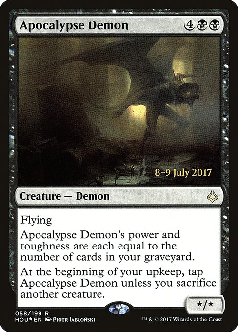 Apocalypse Demon - Hour of Devastation Promos - Promo Foil