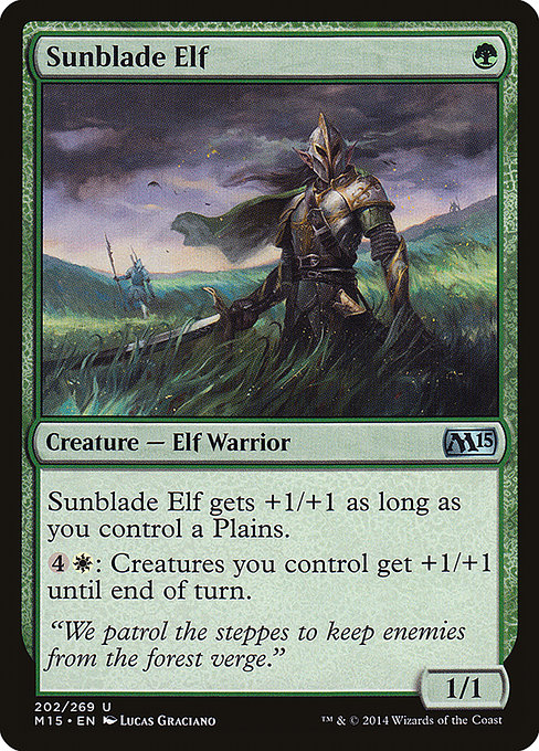 Sunblade Elf - Magic 2015