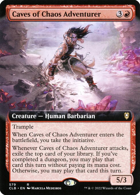 Caves of Chaos Adventurer - Commander Legends: Battle for Baldur's Gate