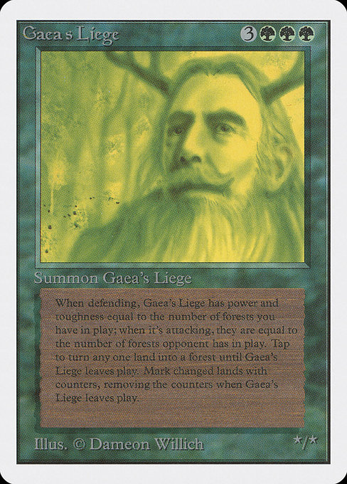 Gaea's Liege - Unlimited Edition