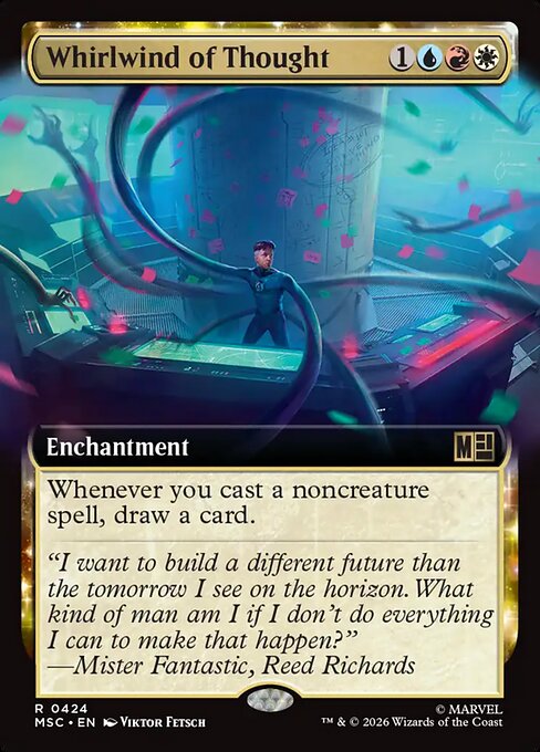 Whirlwind of Thought - Marvel Super Heroes Commander - Extended Art