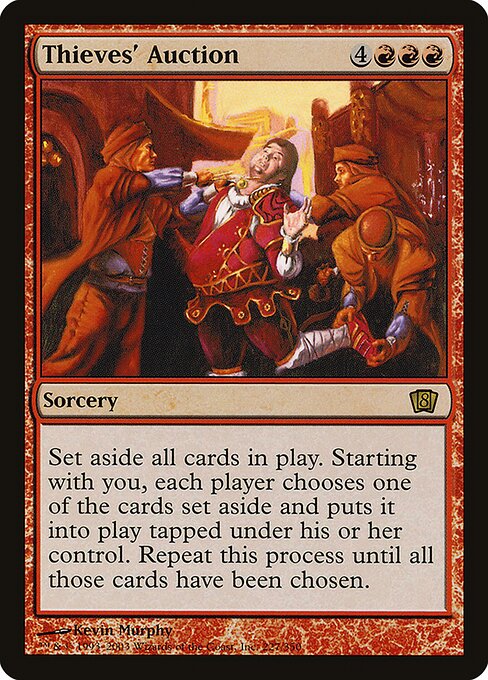 Thieves' Auction - Eighth Edition - Promo Foil