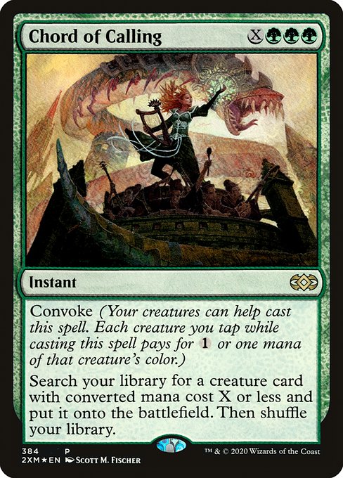 Chord of Calling - Double Masters - Promo Foil