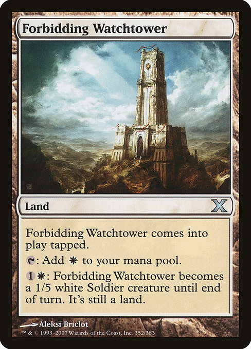 Forbidding Watchtower - Tenth Edition