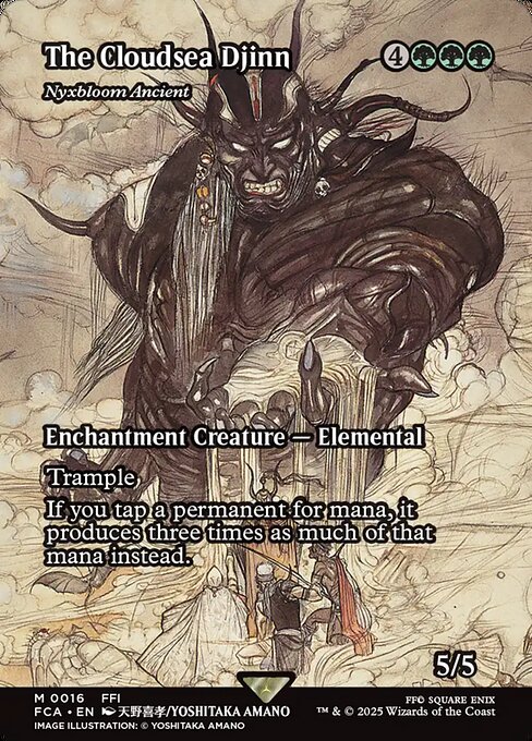 The Cloudsea Djinn (Nyxbloom Ancient) - Final Fantasy: Through the Ages