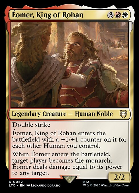 Éomer, King of Rohan - Tales of Middle-earth Commander