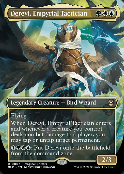 Derevi, Empyrial Tactician - Bloomburrow Commander