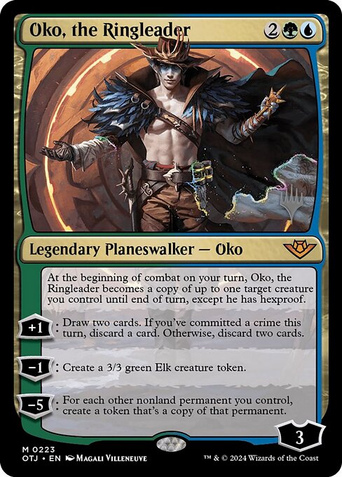 Oko, the Ringleader - Outlaws of Thunder Junction Promos