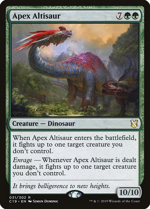 Apex Altisaur - Commander 2019