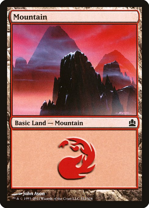 Mountain - Commander 2011