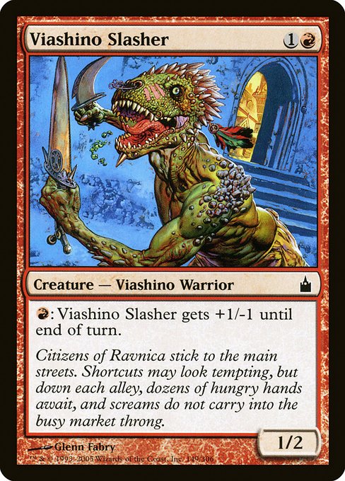 Viashino Slasher - Ravnica: City of Guilds