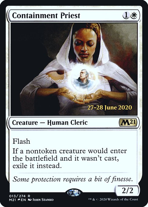 Containment Priest - Core Set 2021 Promos