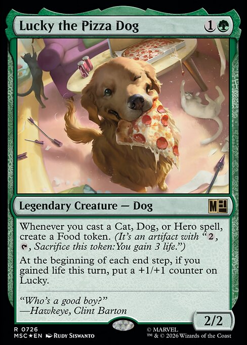 Lucky the Pizza Dog - Marvel Super Heroes Commander