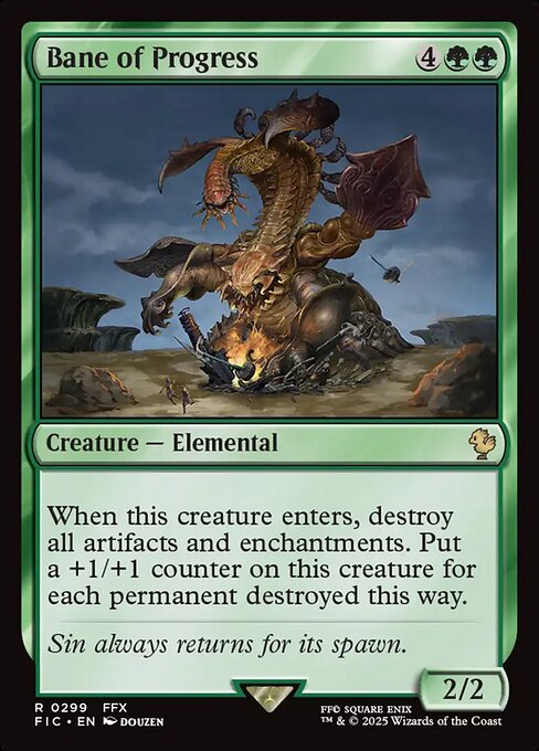 Bane of Progress - Final Fantasy Commander