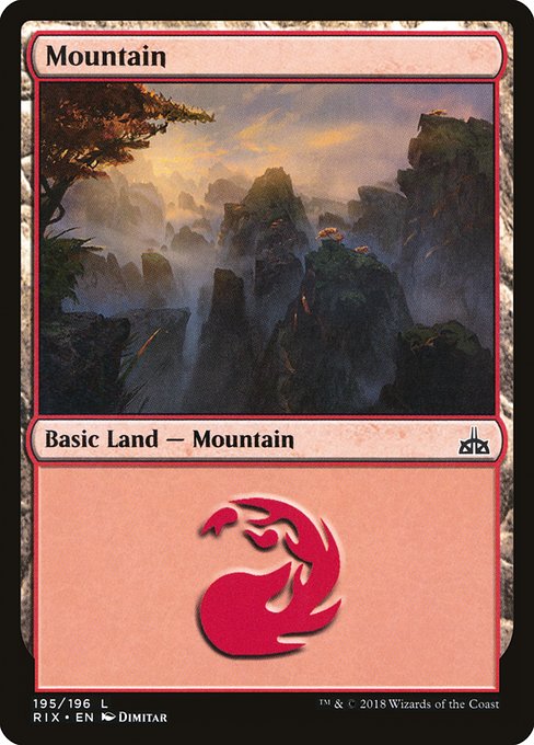 Mountain - Rivals of Ixalan