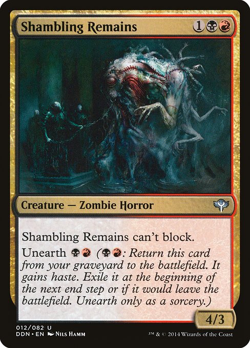 Shambling Remains - Duel Decks: Speed vs. Cunning