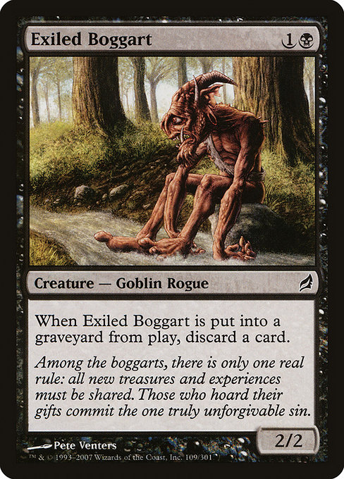 Exiled Boggart - Lorwyn