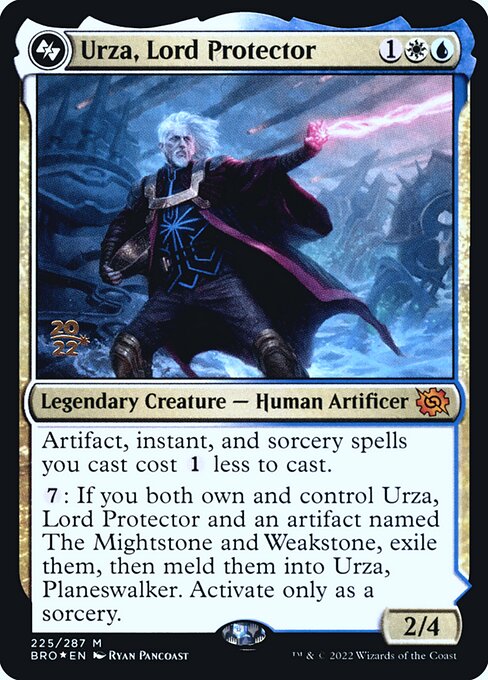 Urza, Lord Protector // Urza, Planeswalker - The Brothers' War Promos - Promo Foil