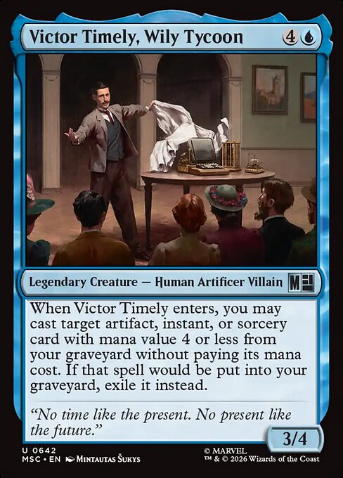 Victor Timely, Wily Tycoon - Marvel Super Heroes Commander