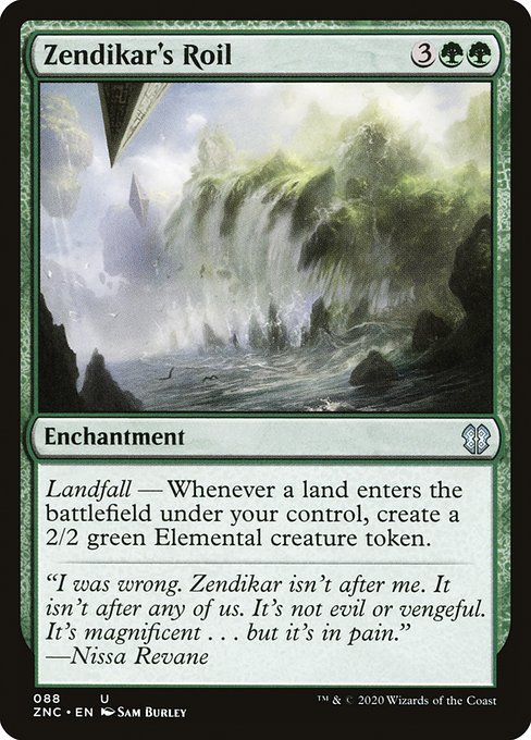 Zendikar's Roil - Zendikar Rising Commander