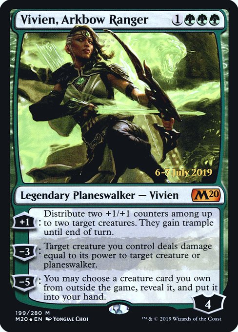 Vivien, Arkbow Ranger - Core Set 2020 Promos - Promo Foil