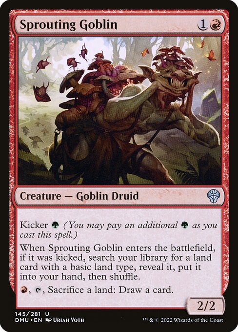 Sprouting Goblin - Dominaria United