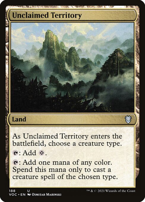 Unclaimed Territory - Crimson Vow Commander