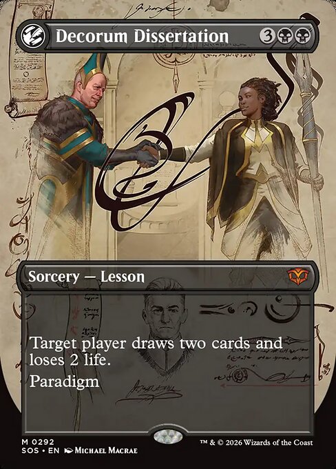 Decorum Dissertation - Secrets of Strixhaven - Showcase