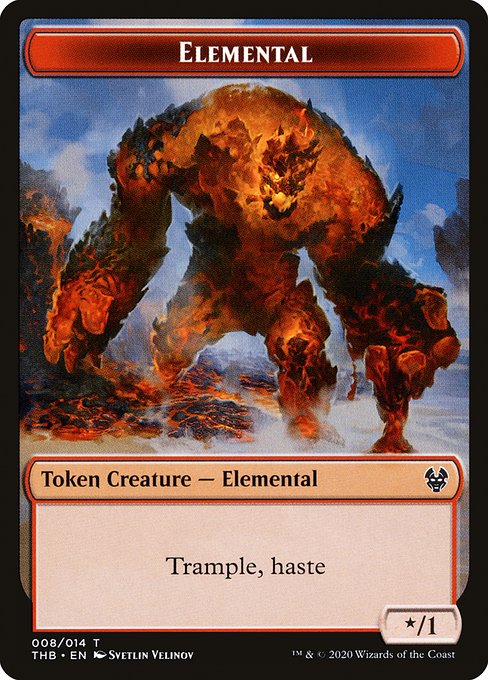 Elemental - Theros Beyond Death Tokens