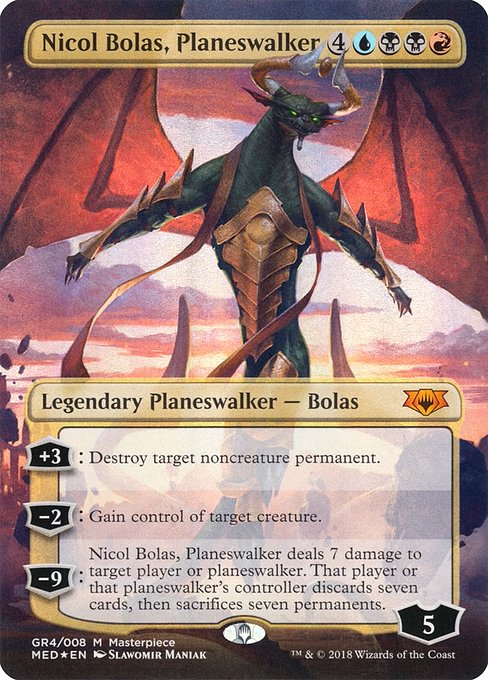 Nicol Bolas, Planeswalker - Mythic Edition - Promo Foil