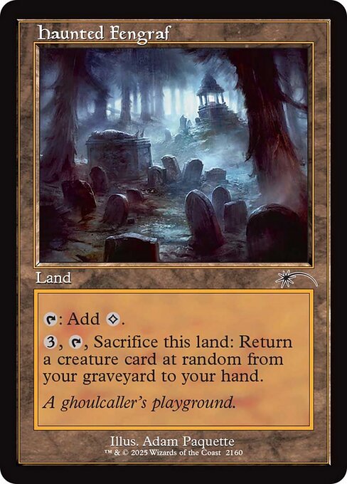 Haunted Fengraf - Secret Lair Drop