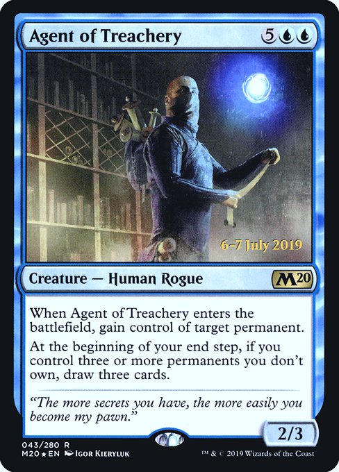 Agent of Treachery - Core Set 2020 Promos