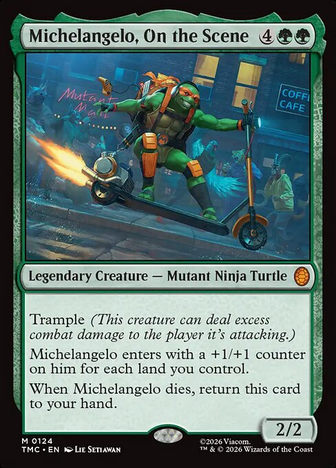 Michelangelo, On the Scene - Teenage Mutant Ninja Turtles Eternal