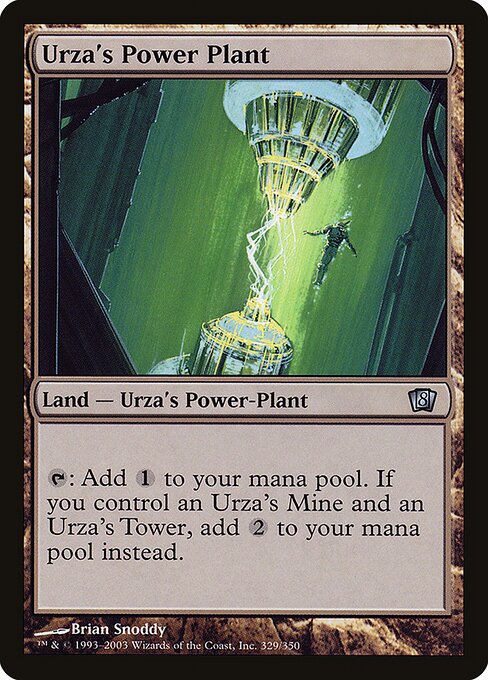 Urza's Power Plant - Eighth Edition - Promo Foil