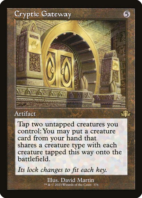 Cryptic Gateway - Dominaria Remastered - Retro