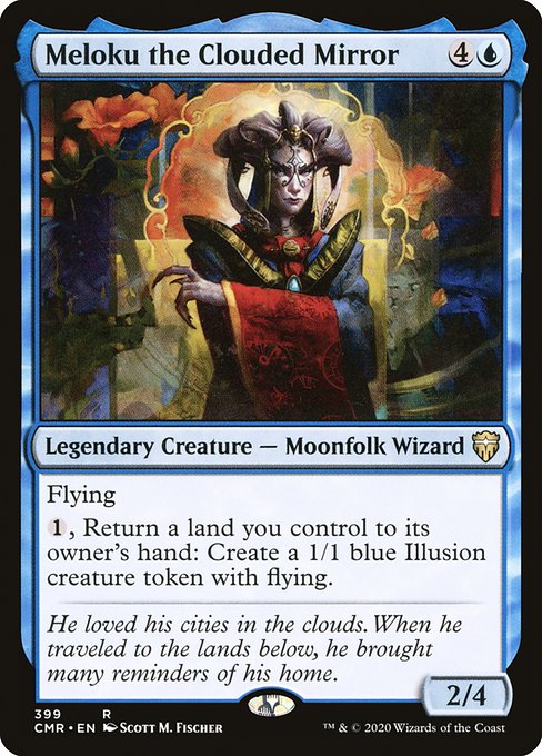 Meloku the Clouded Mirror - Commander Legends