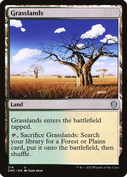 Grasslands - Dominaria United Commander