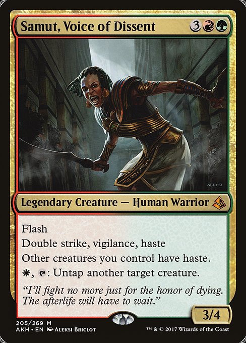 Samut, Voice of Dissent - Amonkhet