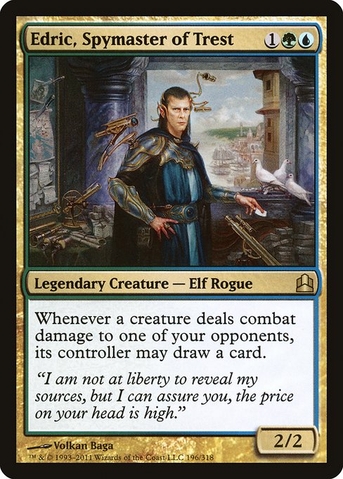 Edric, Spymaster of Trest - Commander 2011