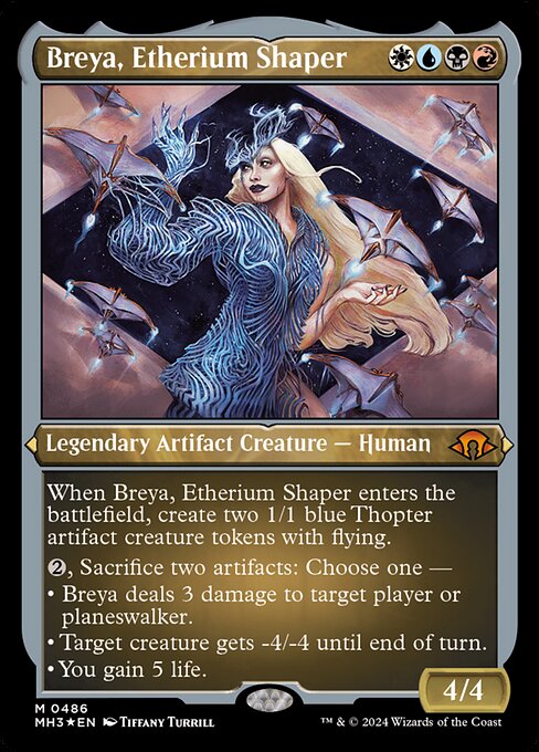 Breya, Etherium Shaper - Modern Horizons 3 - Etched Foil