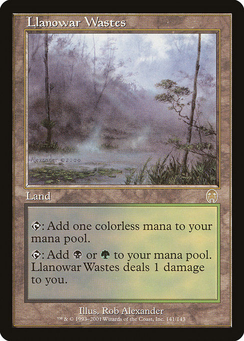 Llanowar Wastes - Apocalypse